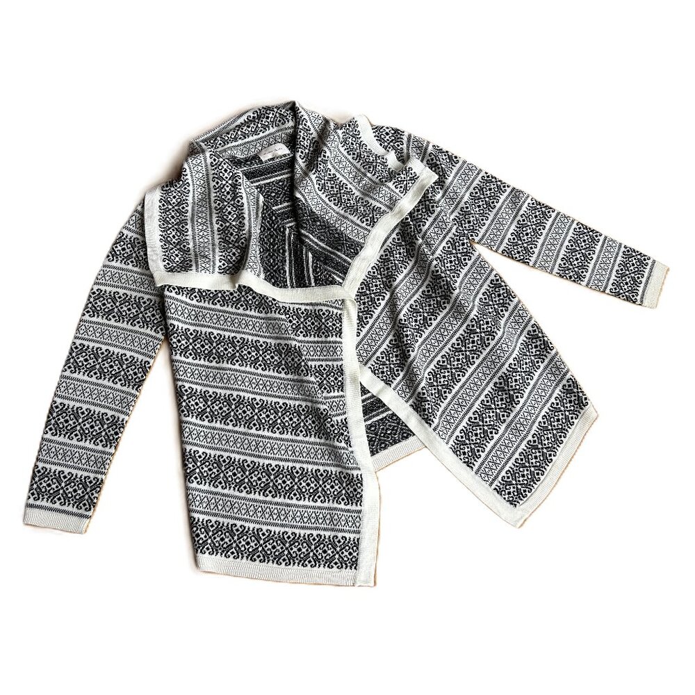Anthropologie Fair Isle Waterfall Cardigan (NEW) - Picture 2 of 8